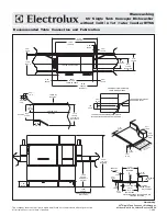 Preview for 4 page of Electrolux 534094 Specification Sheet