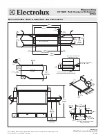 Предварительный просмотр 5 страницы Electrolux 534178 Specification Sheet