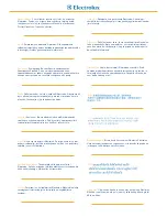 Preview for 3 page of Electrolux 5505 Instruction Book