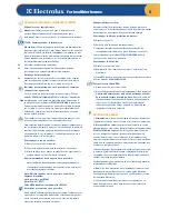 Preview for 10 page of Electrolux 5505 Instruction Book