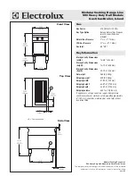 Preview for 2 page of Electrolux 584090 Specification Sheet