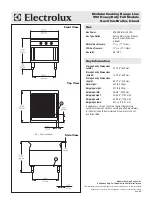 Предварительный просмотр 2 страницы Electrolux 584092 Specification Sheet