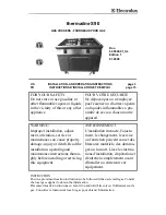 Preview for 1 page of Electrolux 584108 Installation And Operating Instructions Manual