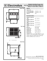 Preview for 2 page of Electrolux 584132 Specification Sheet