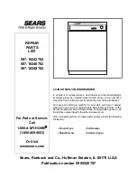 Preview for 1 page of Electrolux 587.16242702 Repair Parts List Manual