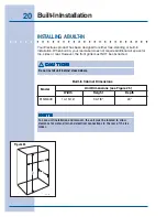 Предварительный просмотр 20 страницы Electrolux 5995421640 Use & Care Manual