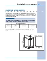 Предварительный просмотр 41 страницы Electrolux 5995421657 Use & Care Manual