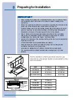 Предварительный просмотр 8 страницы Electrolux 5995426250 Installation Instructions Manual