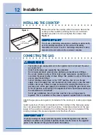 Предварительный просмотр 12 страницы Electrolux 5995426250 Installation Instructions Manual