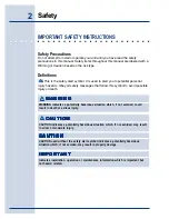 Preview for 2 page of Electrolux 5995447108 Installation Instructions Manual