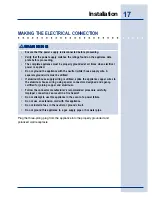 Preview for 17 page of Electrolux 5995447108 Installation Instructions Manual