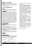 Preview for 8 page of Electrolux 600656 Operator'S Manual