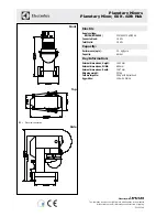 Preview for 2 page of Electrolux 601186 Short Form Specification