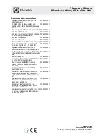 Preview for 3 page of Electrolux 601186 Short Form Specification