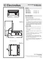 Предварительный просмотр 2 страницы Electrolux 602104 Specification Sheet