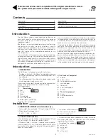 Preview for 4 page of Electrolux 603809 Instruction Manual