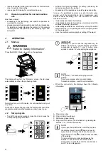 Предварительный просмотр 22 страницы Electrolux 603877 Installation And Operating Manual