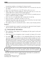 Preview for 4 page of Electrolux 61402 G Instruction Booklet