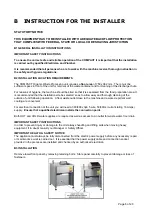 Предварительный просмотр 6 страницы Electrolux 616020 Installation, Operating And Maintenance Instruction