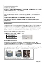 Предварительный просмотр 7 страницы Electrolux 616020 Installation, Operating And Maintenance Instruction