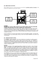 Preview for 8 page of Electrolux 616020 Installation, Operating And Maintenance Instruction