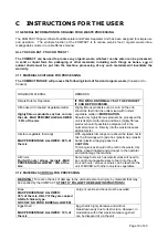 Предварительный просмотр 12 страницы Electrolux 616020 Installation, Operating And Maintenance Instruction