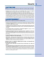 Preview for 45 page of Electrolux 625 (0505) Rev. B Use And Care Manual