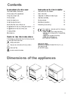 Preview for 3 page of Electrolux 65G Instruction Booklet