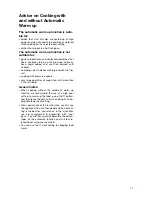 Preview for 17 page of Electrolux 6625 Installation And Operating Instructions Manual