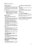 Preview for 21 page of Electrolux 6625 Installation And Operating Instructions Manual