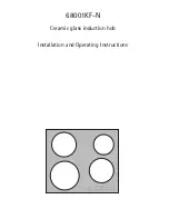 Electrolux 68001KF-N User Manual preview