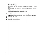 Preview for 2 page of Electrolux 68001KF-N User Manual