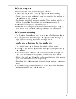 Preview for 5 page of Electrolux 68001KF-N User Manual
