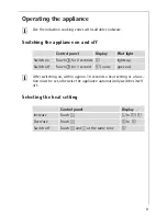 Preview for 9 page of Electrolux 68001KF-N User Manual