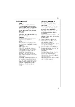 Предварительный просмотр 27 страницы Electrolux 7 Series Instruction Book