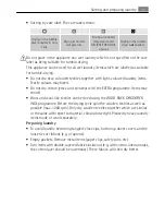 Preview for 11 page of Electrolux 7072 TK Electronic User Manual