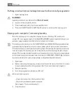 Preview for 22 page of Electrolux 7072 TK Electronic User Manual