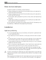 Preview for 36 page of Electrolux 7072 TK Electronic User Manual