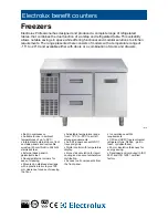 Electrolux 727009 Specifications preview