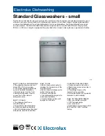 Предварительный просмотр 1 страницы Electrolux 727034 Brochure & Specs