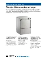 Предварительный просмотр 1 страницы Electrolux 727035 Brochure & Specs