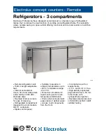 Preview for 1 page of Electrolux 728294 Specifications