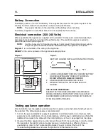 Preview for 13 page of Electrolux 72J315S Instruction And Installation Manual