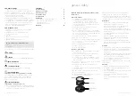 Preview for 2 page of Electrolux 72K315S User And Installation Manual