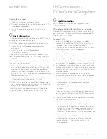 Preview for 9 page of Electrolux 72K315S User Manual