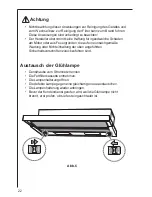 Предварительный просмотр 22 страницы Electrolux 740 D Operation And Installation Instructions Manual