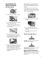 Preview for 5 page of Electrolux 75 Tornado Operating Instructions Manual