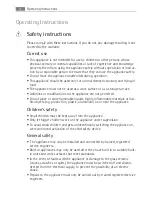 Preview for 4 page of Electrolux 76331 KF-N User Manual