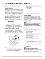 Preview for 22 page of Electrolux 807650601 Use & Care Manual