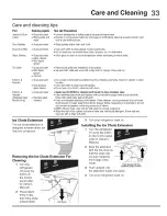 Preview for 33 page of Electrolux 807650601 Use & Care Manual